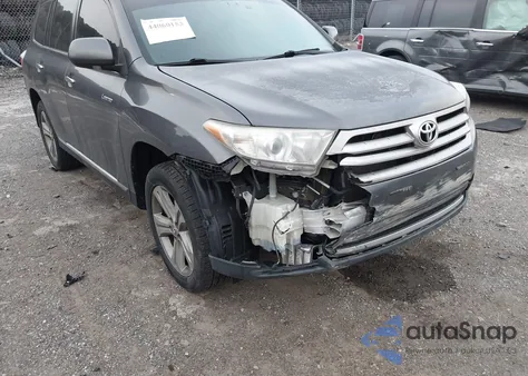 2013 Toyota Highlander Limited V6 z USA, uszkodzony, nr VIN 5TDDK3EH6DS224985